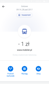Revolut akceptacja karty w aplikacji moBiLET