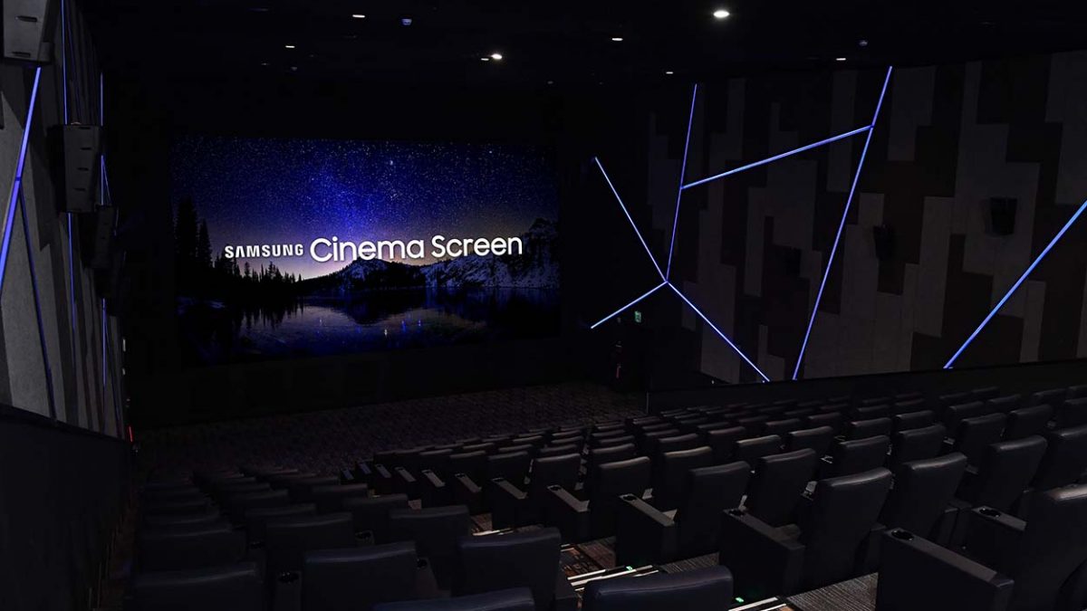 W Zurychu otwarto salę kinową z ogromnym ekranem LED