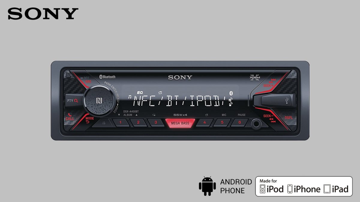 Sony DSX-A400BT – radioodtwarzacz z Bluetooth