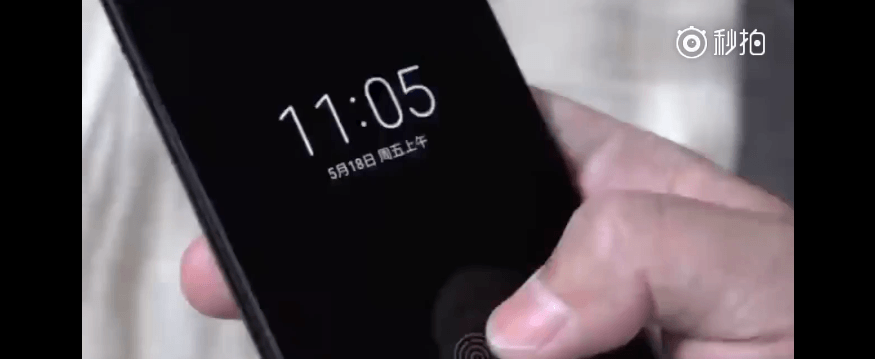 Xiaomi Mi 8 z czytnikiem linii papilarnych pod ekranem na wideo