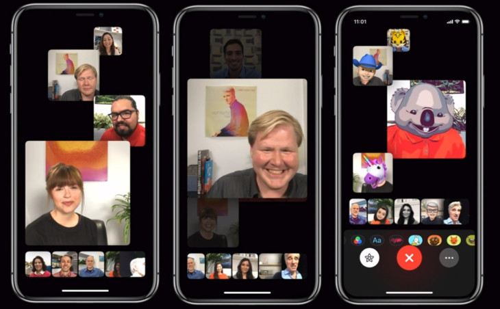 Grupowe rozmowy FaceTime nie pojawią się w aktualizacji iOS 12