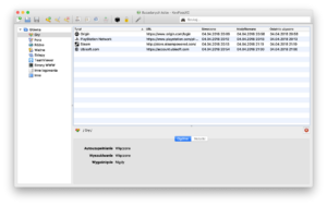 Interface KeePassXC