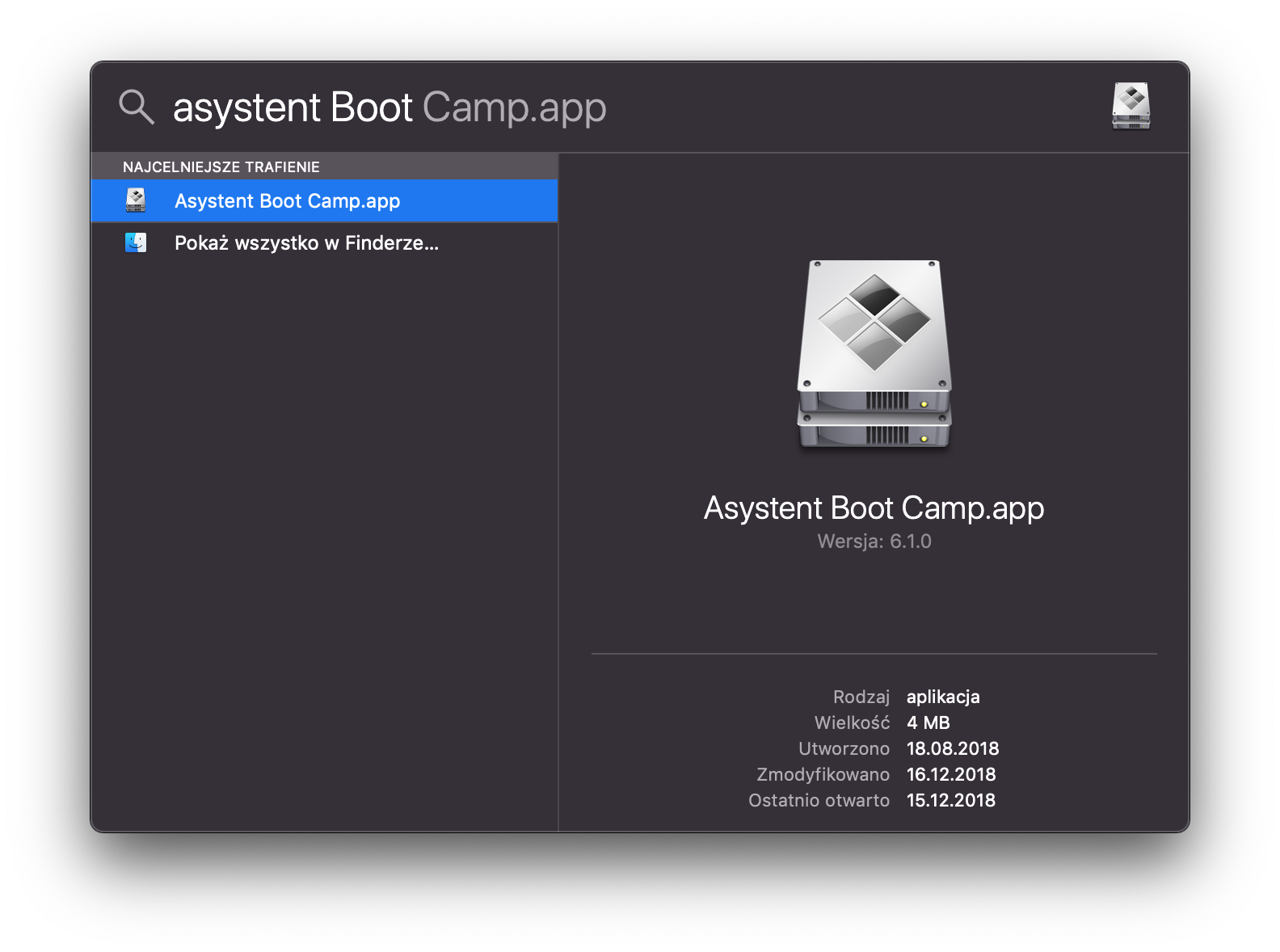 Spotlight - Asystent Boot Camp