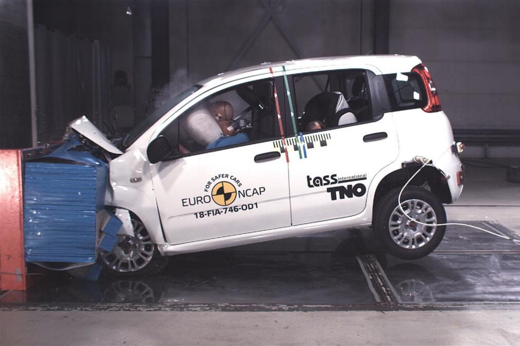 Szokujący brak gwiazdek bezpieczeństwa – Fiat Panda