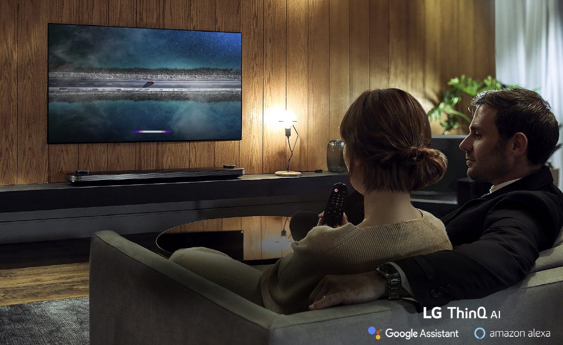 Nowe możliwości telewizorów LG wyposażonych  w sztuczną inteligencję ThinQ