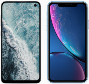 Samsung Galaxy S10e vs iPhone XR