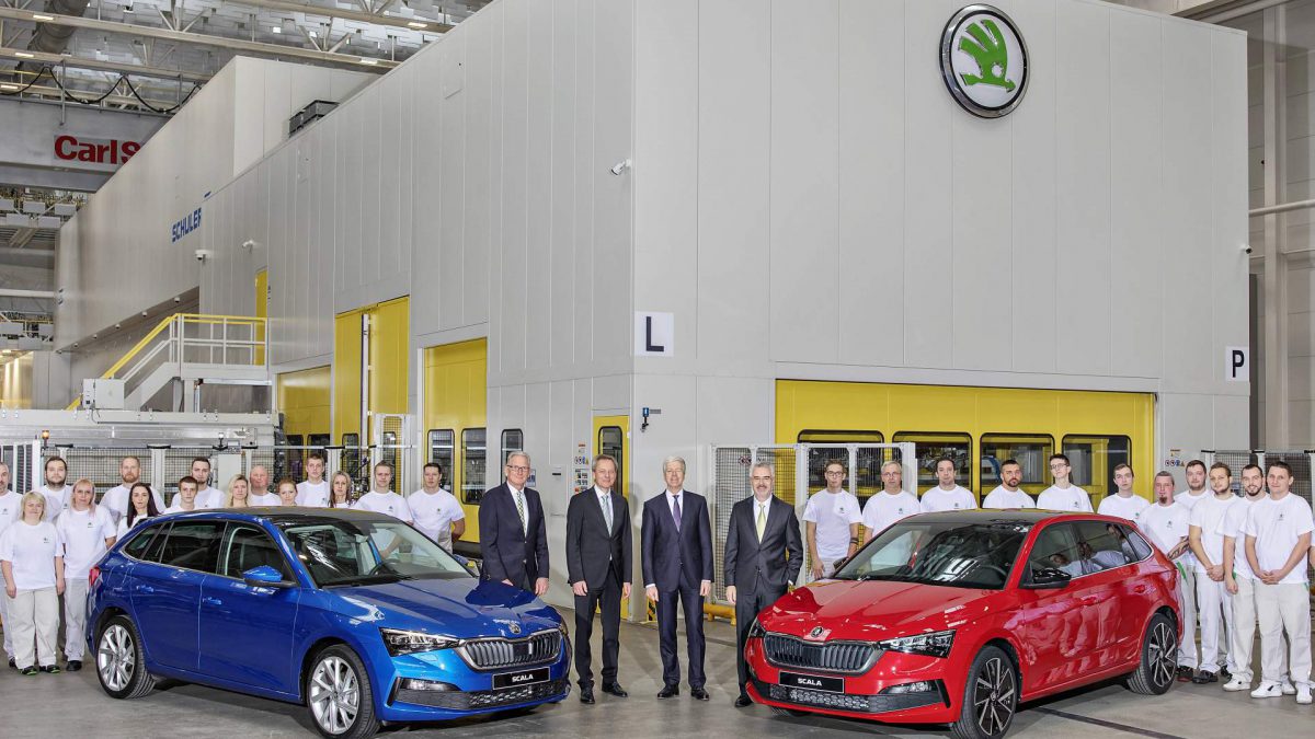 Škoda Scala wchodzi oficjalnie do produkcji
