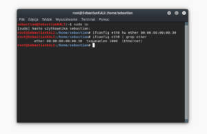 Zmiana adresu MAC w Kali Linux