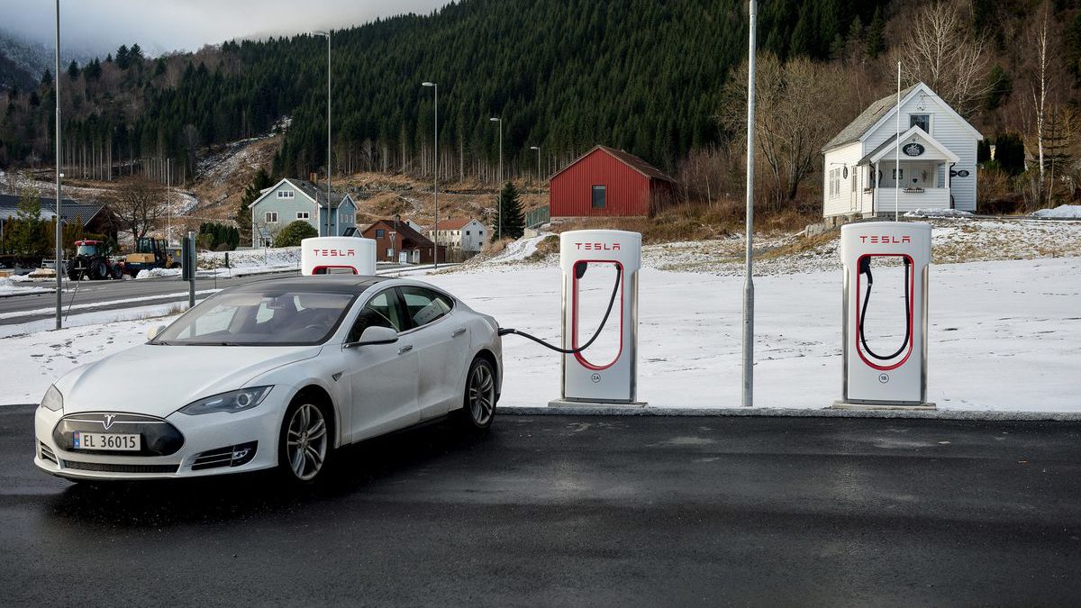 Samochody elektryczne w Norwegii: nieprawdopodobny udział w rynku