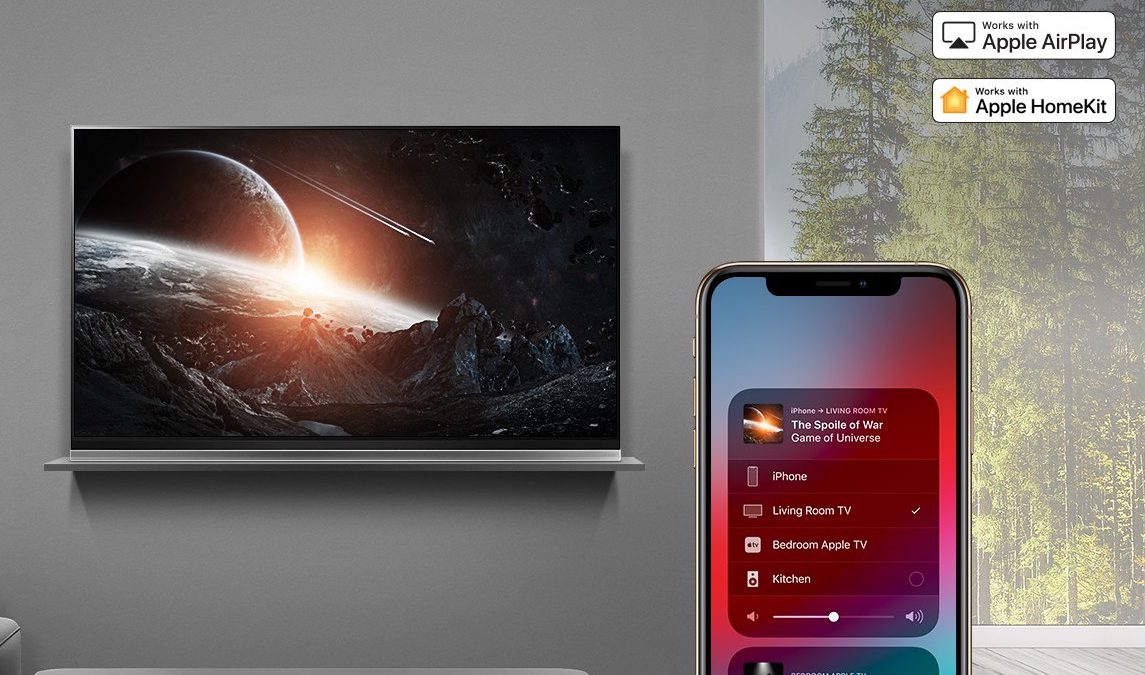 Telewizory LG OLED i NanoCell 2019 z obsługą Apple AirPlay 2 oraz HomeKit