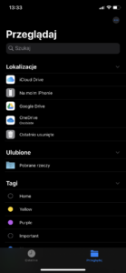 Synchronizacja bazy KeePass w iPhone
