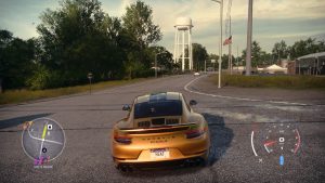 Need For Speed Heat - złote Porsche 911