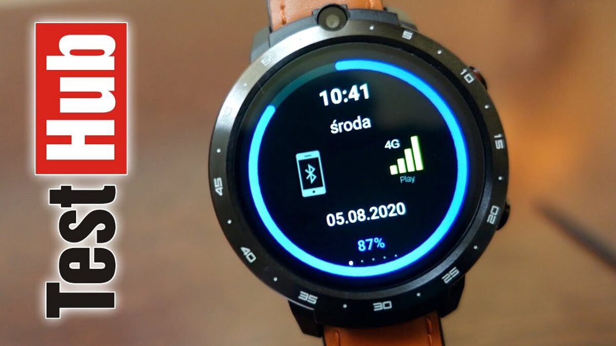 OUKITEL Z32 4G LTE Smartwatch z dwoma kamerami i power bankiem