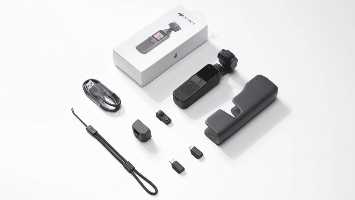 DJI Pocket 2 Creator Combo – kamera + gimbal + mikrofon bezprzewodowy