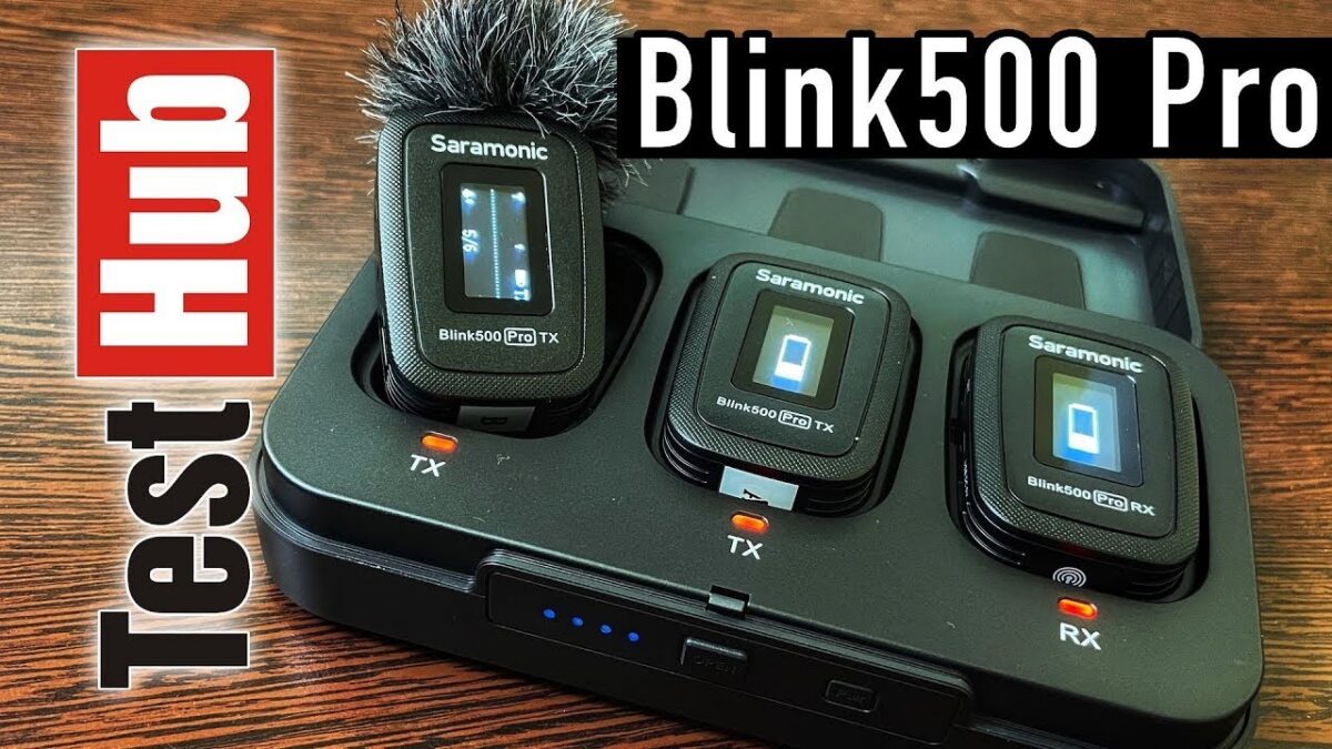 Saramonic Blink500 Pro B2 test mikrofonów bezprzewodowych