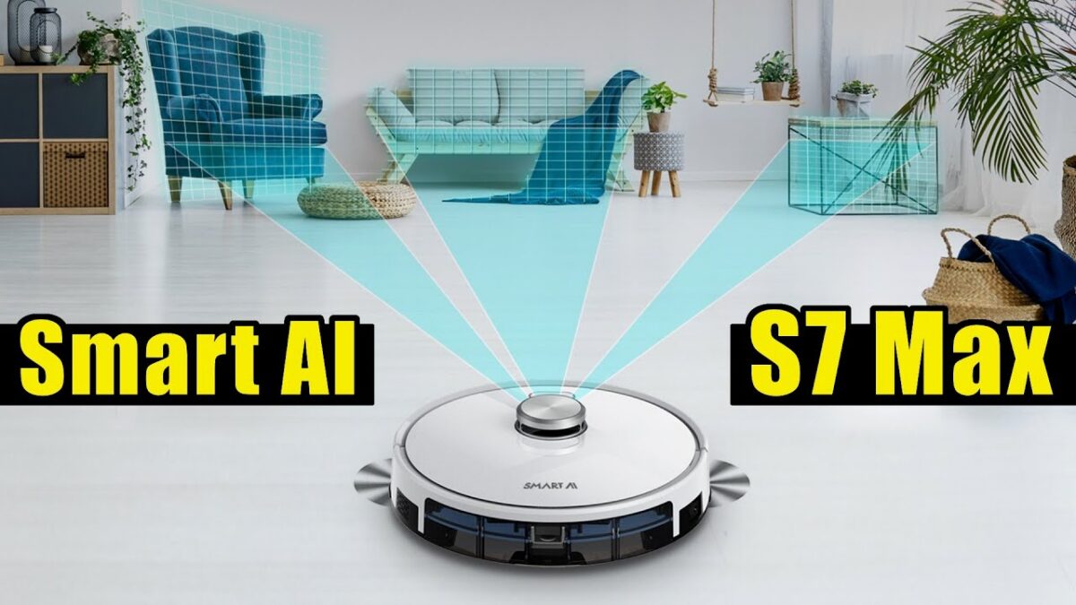 Smart AI S7 Max – robot sprzątający – odkurza i mopuje