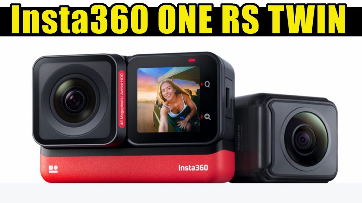Insta 360 ONE RS TWIN EDITION – sportowa kamera modułowa 4K + 360 5,7K