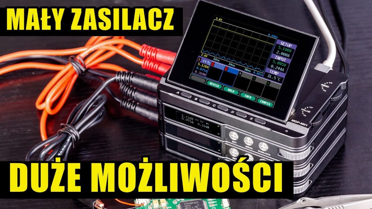 Mały zasilacz regulowany – duże możliwości 30V 5A Miniware MDP-XP czyli MDP-M01 + MDP-P905