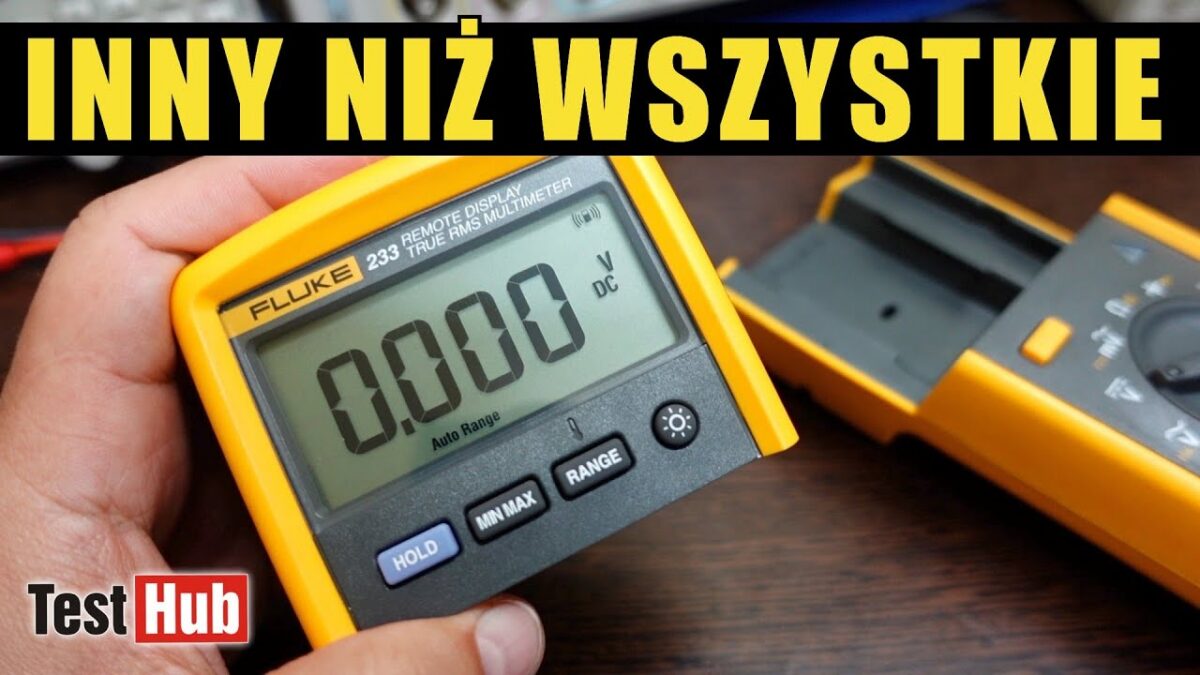 Fluke 233 multimetr z odłączanym bezprzewodowym wyświetlaczem