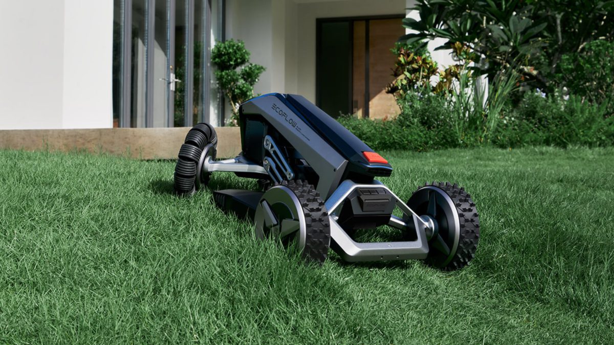 EcoFlow BLADE kosmiczny robot na Twoim trawniku