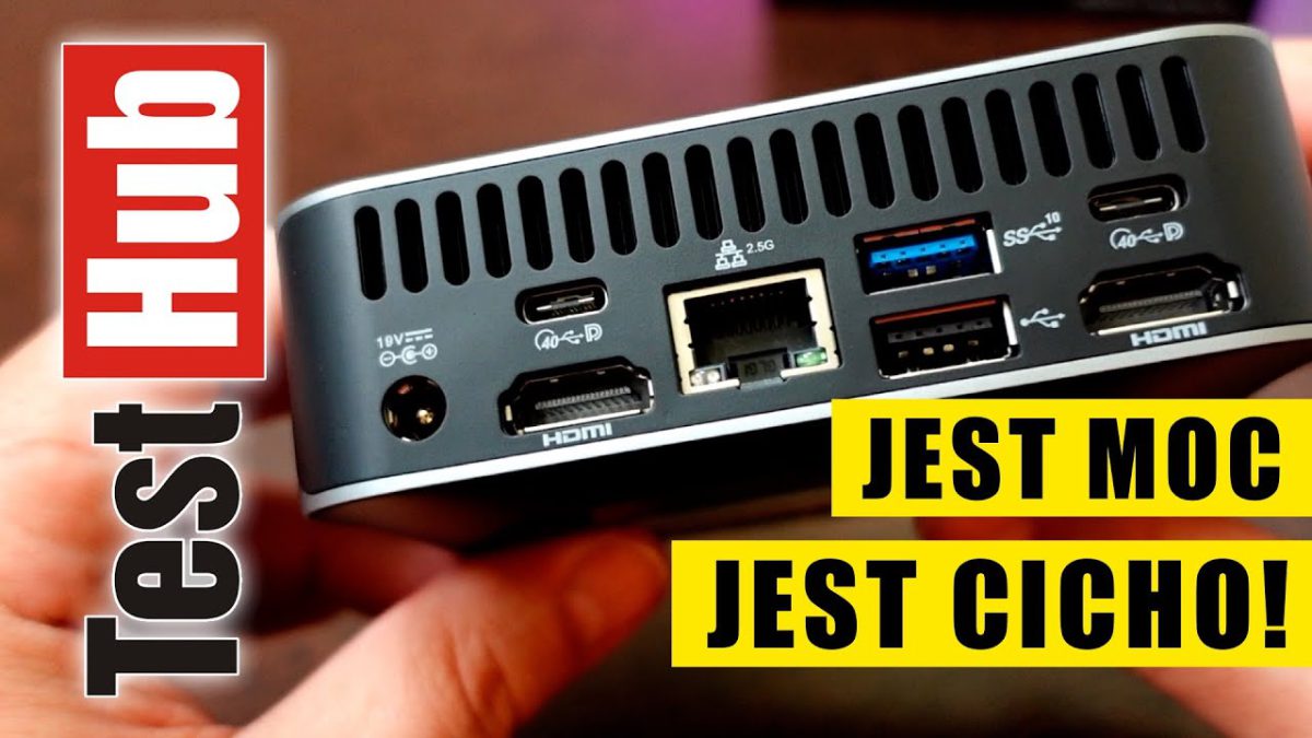 GEEKOM GT13 Pro Mini PC Intel Core i7-13620H 32GB RAM 1TB SSD Cichy i&nbsp;wydajny mały komputer