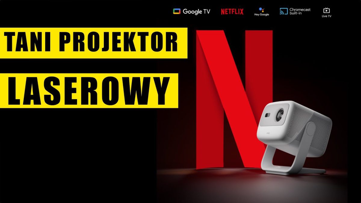 JMGO N1S najlepszy projektor laserowy z&nbsp;Google TV i&nbsp;Netflix w&nbsp;najlepszej cenie