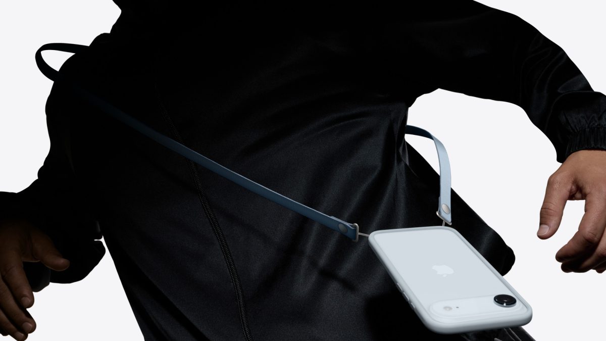 Apple pasek na&nbsp;ramię i&nbsp;obudowa MagSafe do&nbsp;iPhone 17e