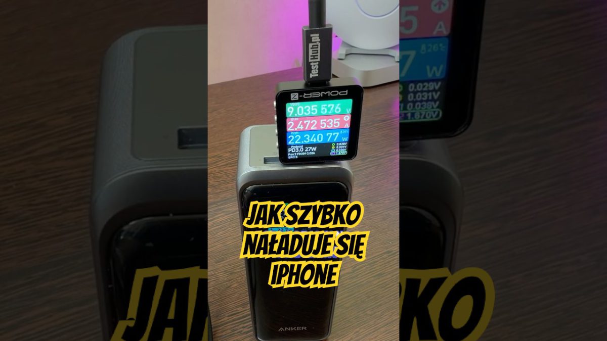 Jak szybko naładuje się #iPhone 17e