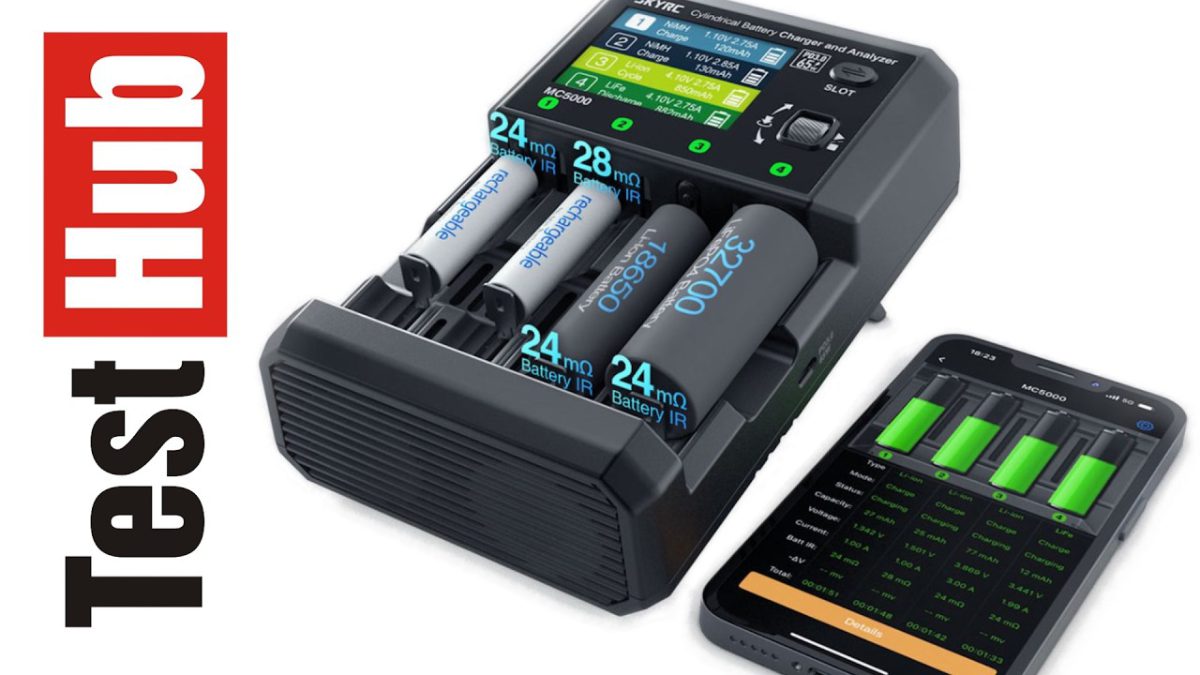 SkyRC MC5000 uniwersalna ładowarka do&nbsp;akumlatorów Li-ion, LiFe, NiMH, NiCd, eneloop i&nbsp;nie&nbsp;tylko