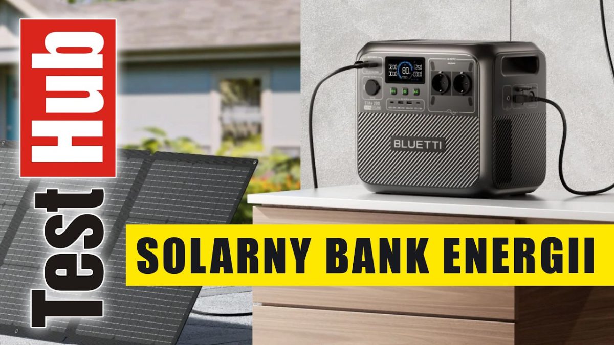 Bluetti Elite 200 v2 solarny bank energii o&nbsp;mocy 2600W i&nbsp;pojemności 2 kWh