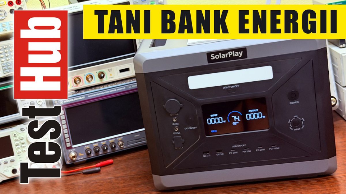 Tani bank energii SOLARPLAY Q2501 – generator solarny – Test