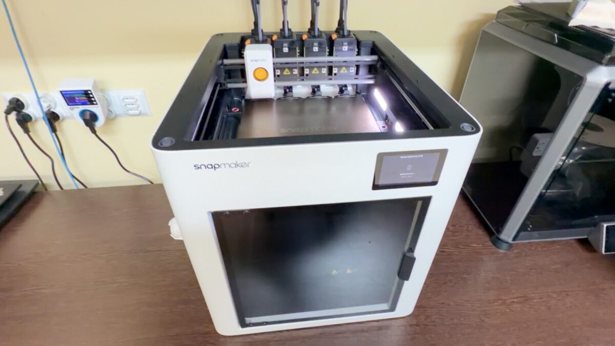 Snapmaker U1 Drukarka 3D test jak drukować obiekty 3D w kolorze, omówienie oprogramowania i wrażenia