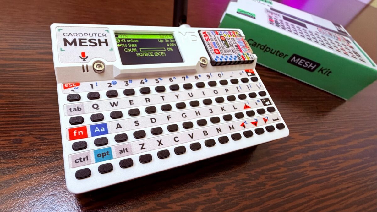 Cardputer Mesh Kit for Meshtastic LoRa i GNSS – komunikacja kryzysowa – uruchomienie i konfoguracja