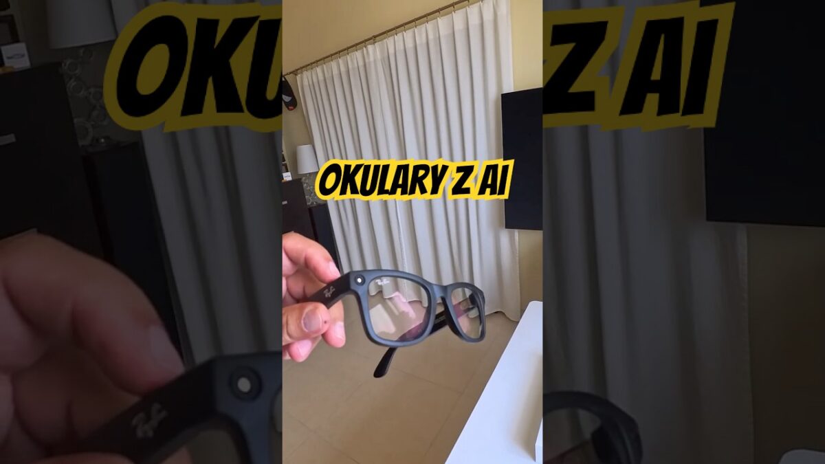 Okulary z AI Meta Ray Ban