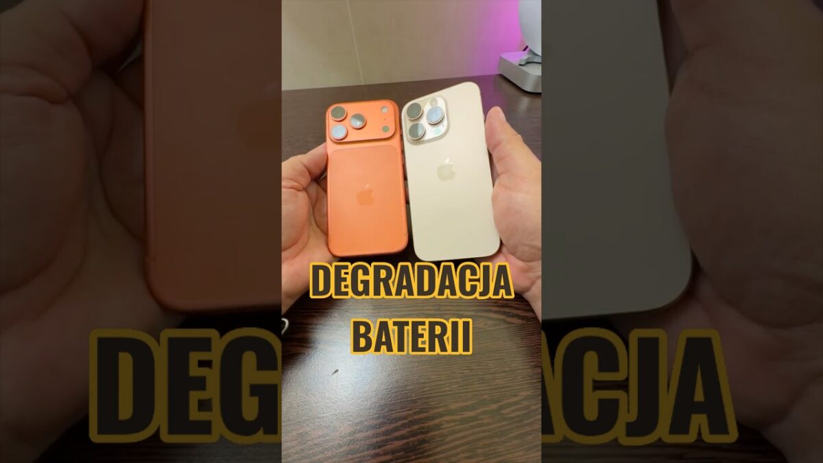 iPhone 17 Pro i 16 Pro degradacja akumulatora po roku i po dwóch
