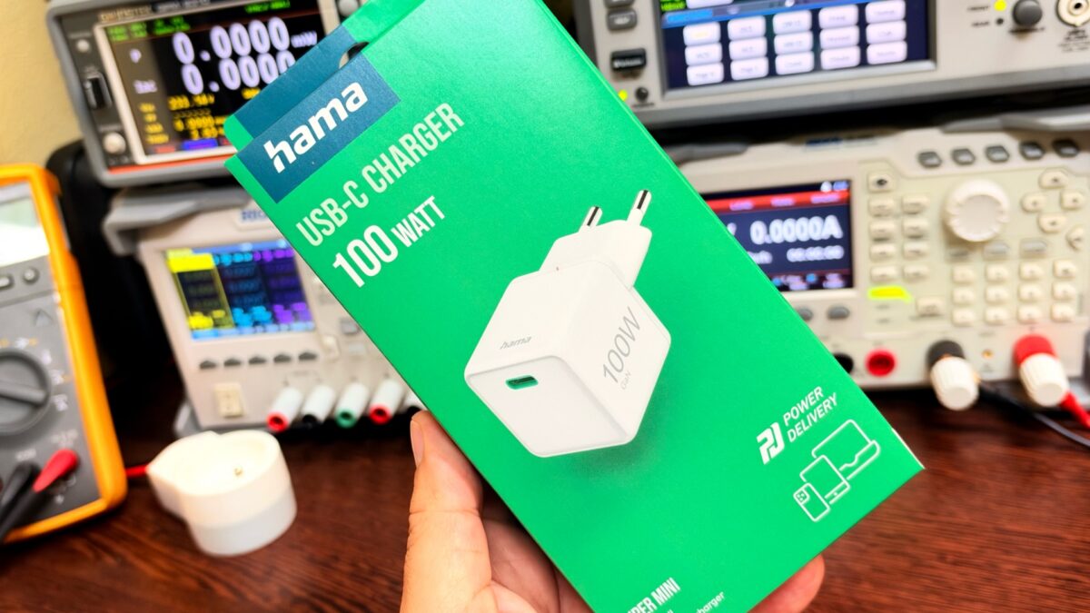 Hama Super Mini 100W PD mała ładowarka o wielkiej mocy