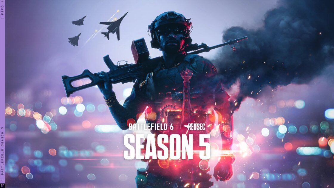 Battlefield 6 sezon 5 - Las Vegas, Strefa 51 i Dead Space od 13 października