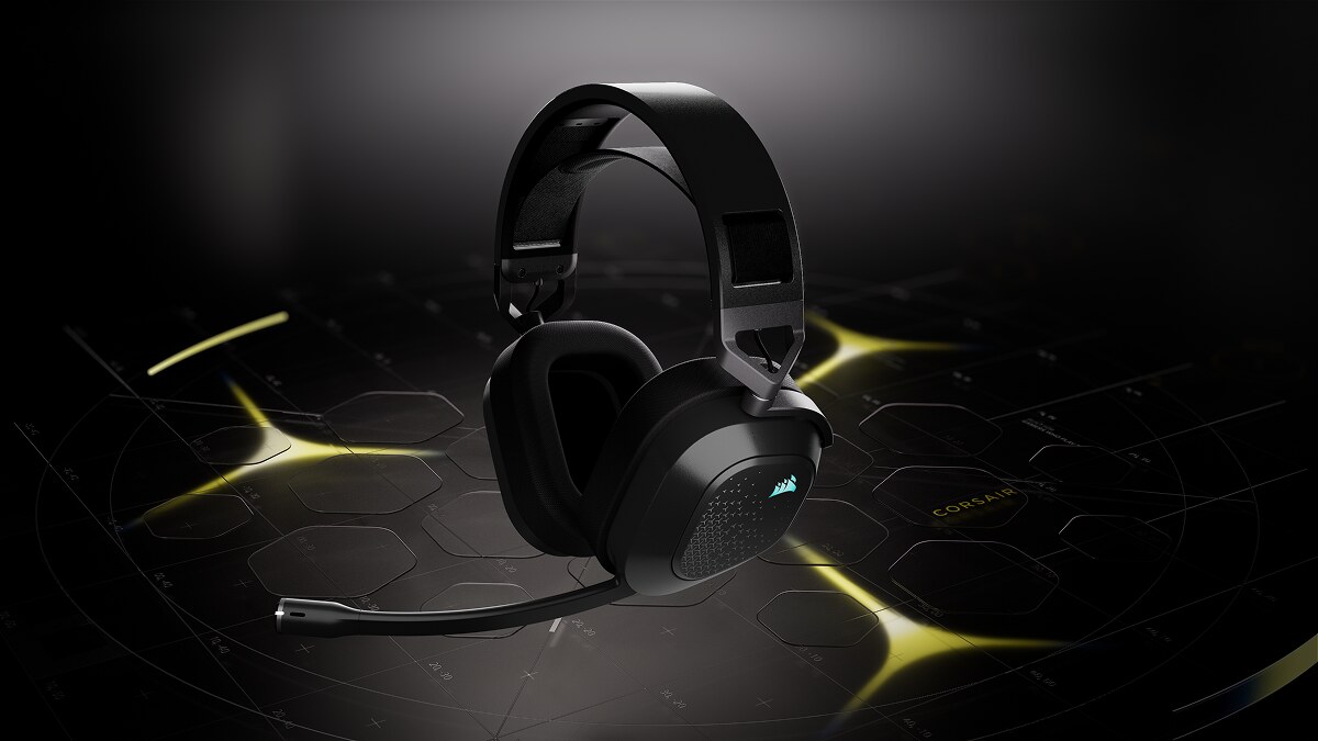 Corsair HS80 v2 MAX Wireless - słuchawki dla graczy do 110 godzin na baterii