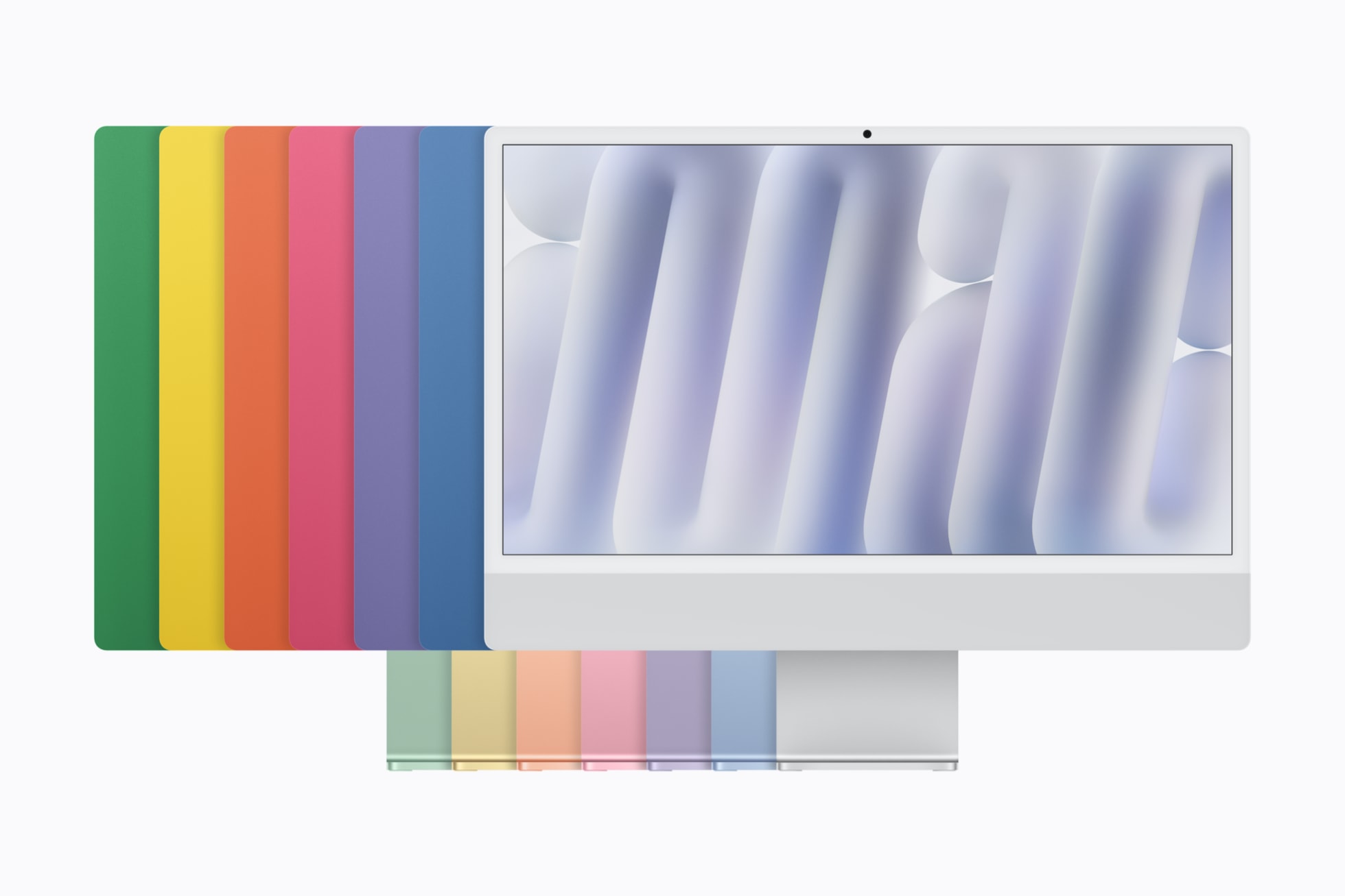 iMac z czipem M6 w siedmiu kolorach
