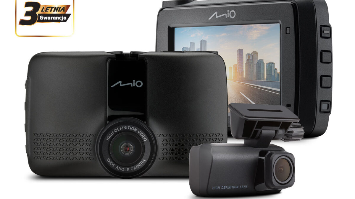 Mio MiVue 803WD Pro: dwie kamery i tryb parkingowy za 599 zł